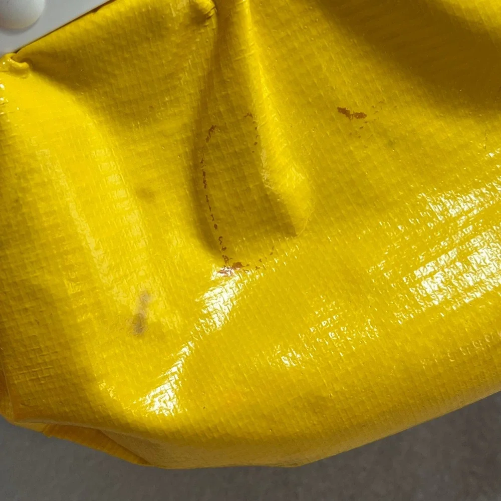 Fisher Price My Pretty Purse #128 Yellow Vintage 1982 Pretend Play Toy Retro